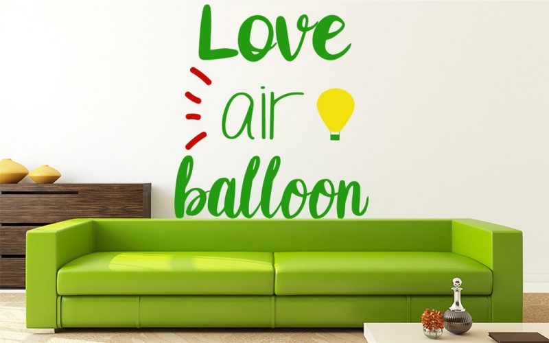I love hőlégballonos falmatrica 2 1