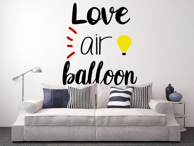 I love hőlégballonos falmatrica 2 2